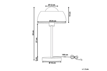 Magica Bordslampa 44 cm E27 - Svart/Mässing - Belysning - Inomhusbelysning & lampor - Fönsterlampor & fönsterbelysning - Fönsterlampa på fot