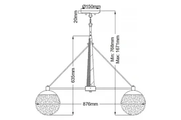 Marilyn Kichler Krona - Silver - Belysning - Inomhusbelysning & lampor - Fönsterlampor & fönsterbelysning - Fönsterlampa hängande