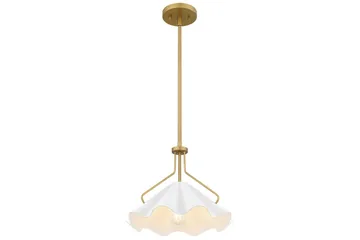 Mejia Quoizel Taklampa - Brass||White - Belysning - Inomhusbelysning & lampor - Fönsterlampor & fönsterbelysning - Fönsterlampa hängande