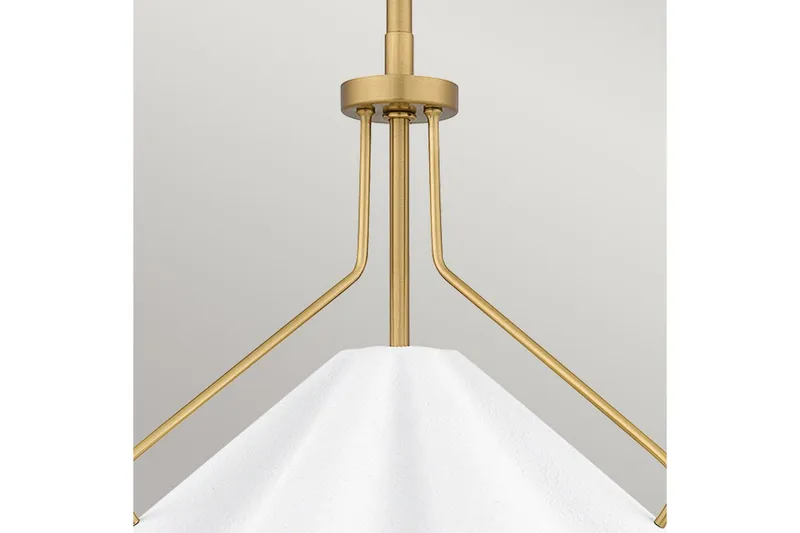 Mejia Quoizel Taklampa - Brass||White - Belysning - Inomhusbelysning & lampor - Fönsterlampor & fönsterbelysning - Fönsterlampa hängande