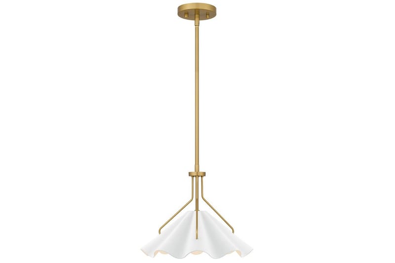 Mejia Quoizel Taklampa - Brass||White - Belysning - Inomhusbelysning & lampor - Fönsterlampor & fönsterbelysning - Fönsterlampa hängande