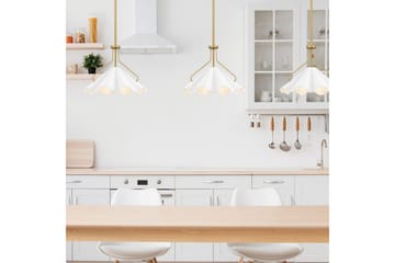 Mejia Quoizel Taklampa - Brass||White - Belysning - Inomhusbelysning & lampor - Fönsterlampor & fönsterbelysning - Fönsterlampa hängande