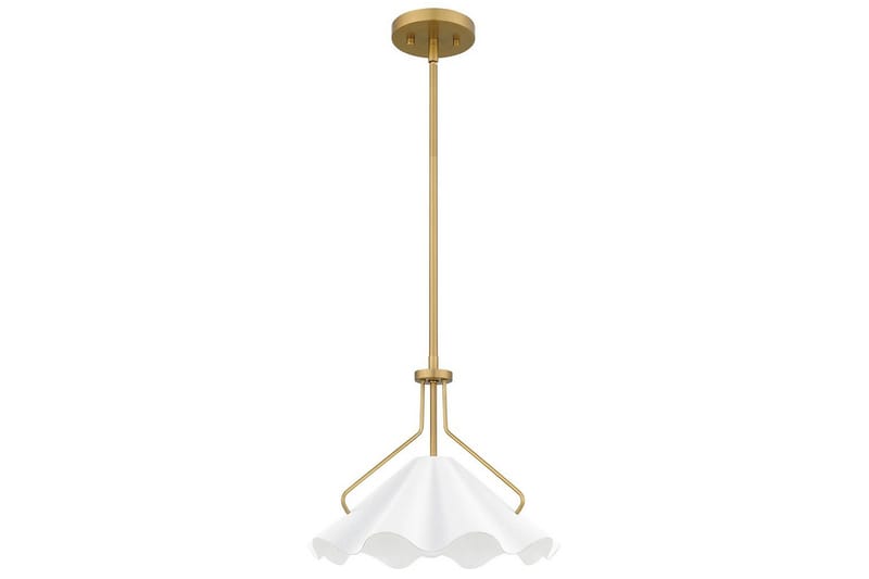 Mejia Quoizel Taklampa - Brass||White - Belysning - Inomhusbelysning & lampor - Fönsterlampor & fönsterbelysning - Fönsterlampa hängande