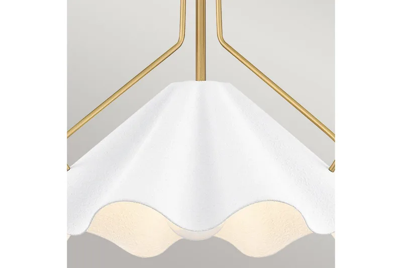 Mejia Quoizel Taklampa - Brass||White - Belysning - Inomhusbelysning & lampor - Fönsterlampor & fönsterbelysning - Fönsterlampa hängande