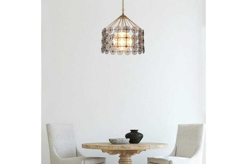 Meridian Quintiesse Taklampa - GOLD - Belysning - Inomhusbelysning & lampor - Fönsterlampor & fönsterbelysning - Fönsterlampa hängande