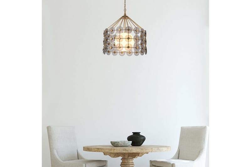 Meridian Quintiesse Taklampa - GOLD - Belysning - Inomhusbelysning & lampor - Fönsterlampor & fönsterbelysning - Fönsterlampa hängande