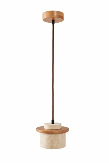 Meyros Pendellampa - Beige Och Ek - Belysning - Inomhusbelysning & lampor - Fönsterlampor & fönsterbelysning - Fönsterlampa hängande