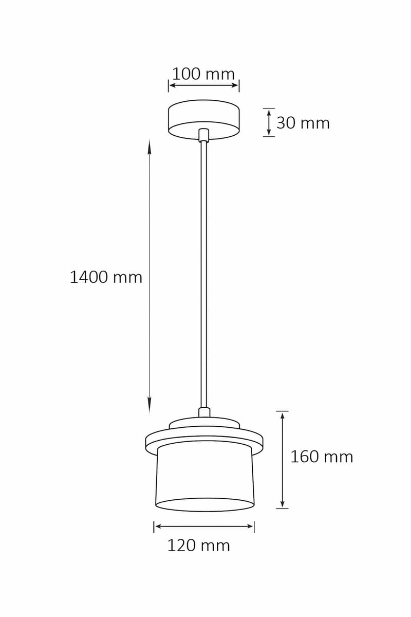 Meyros Pendellampa - Beige Och Valnöt - Belysning - Inomhusbelysning & lampor - Fönsterlampor & fönsterbelysning - Fönsterlampa hängande