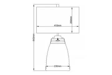 Milne Quintiesse Bordslampa - Silver - Belysning - Inomhusbelysning & lampor - Fönsterlampor & fönsterbelysning - Fönsterlampa på fot