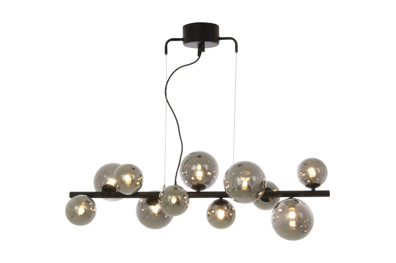 MOLEKYL taklampa L85, svart/rök - Kökslampa & pendellampa - Sovrumslampa - Fönsterlampa hängande
