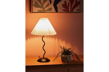 Montecristo Bordslampa 49 cm E27 - Svart/Vit - Belysning - Inomhusbelysning & lampor - Fönsterlampor & fönsterbelysning - Fönsterlampa på fot