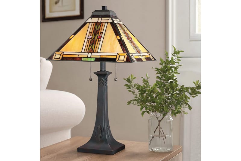 Navajo Quoizel Bordslampa - Bronze - Belysning - Inomhusbelysning & lampor - Fönsterlampor & fönsterbelysning - Fönsterlampa på fot
