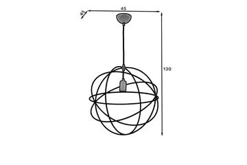 Olinto Pendellampa Rund - Svart - Belysning - Inomhusbelysning & lampor - Fönsterlampor & fönsterbelysning - Fönsterlampa hängande