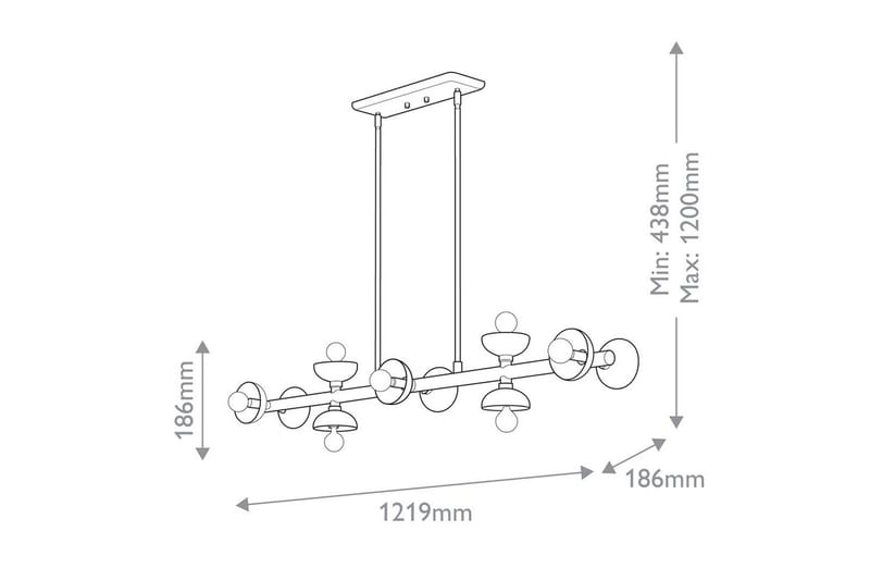 Palta Kichler Taklampa - Black - Belysning - Inomhusbelysning & lampor - Fönsterlampor & fönsterbelysning - Fönsterlampa hängande