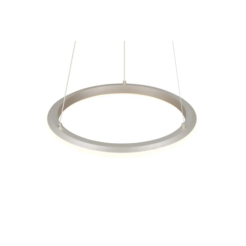 Pendel TRIO Amador - 45 cm, Borstad Stål - Belysning - Inomhusbelysning & lampor - Fönsterlampor & fönsterbelysning - Fönsterlampa hängande
