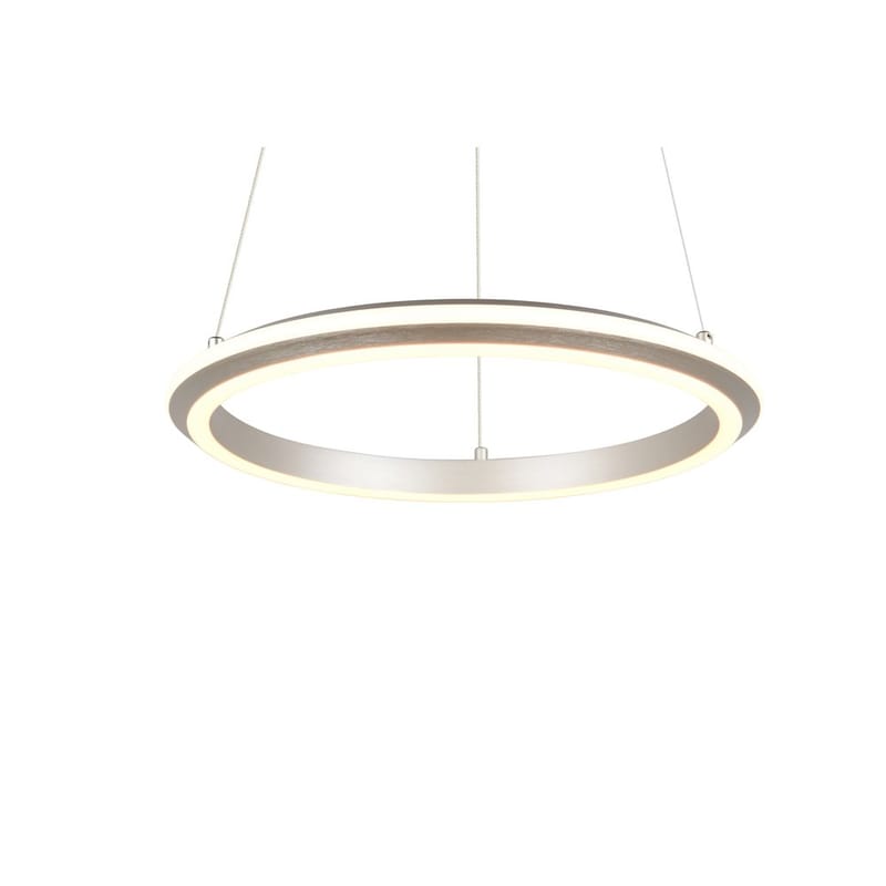 Pendel TRIO Amador - 45 cm, Borstad Stål - Belysning - Inomhusbelysning & lampor - Fönsterlampor & fönsterbelysning - Fönsterlampa hängande