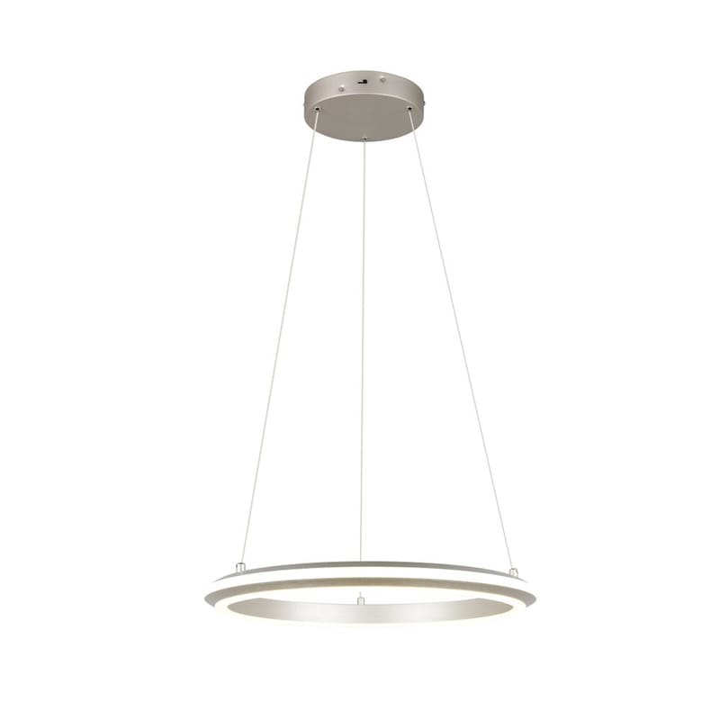 Pendel TRIO Amador - 45 cm, Borstad Stål - Belysning - Inomhusbelysning & lampor - Fönsterlampor & fönsterbelysning - Fönsterlampa hängande