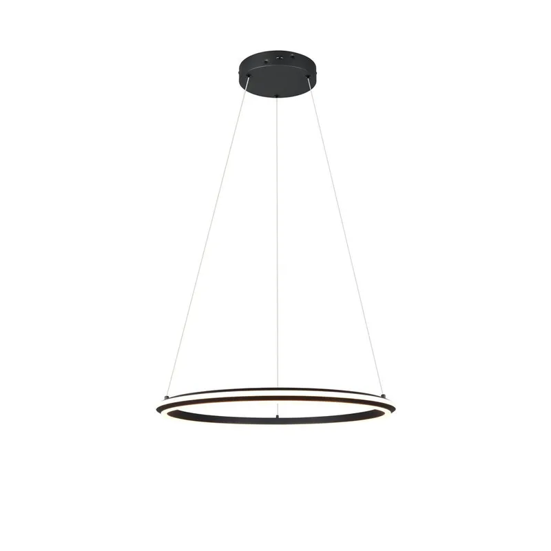 Pendel TRIO Amador, 75 cm, Mattsvart