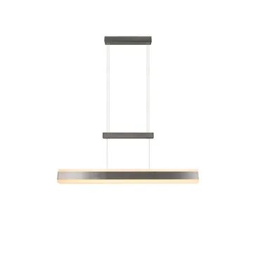 Pendel TRIO Arcola - 150 cm, Borstad Stål - Belysning - Inomhusbelysning & lampor - Fönsterlampor & fönsterbelysning - Fönsterlampa hängande