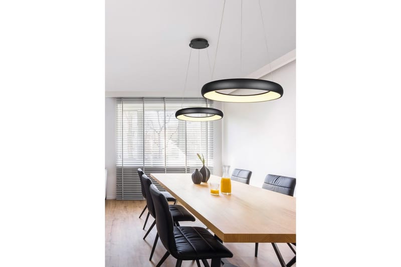 Pendel TRIO Cardona 62 cm, Mattsvart - 62 cm, Mattsvart - Belysning - Inomhusbelysning & lampor - Fönsterlampor & fönsterbelysning - Fönsterlampa hängande