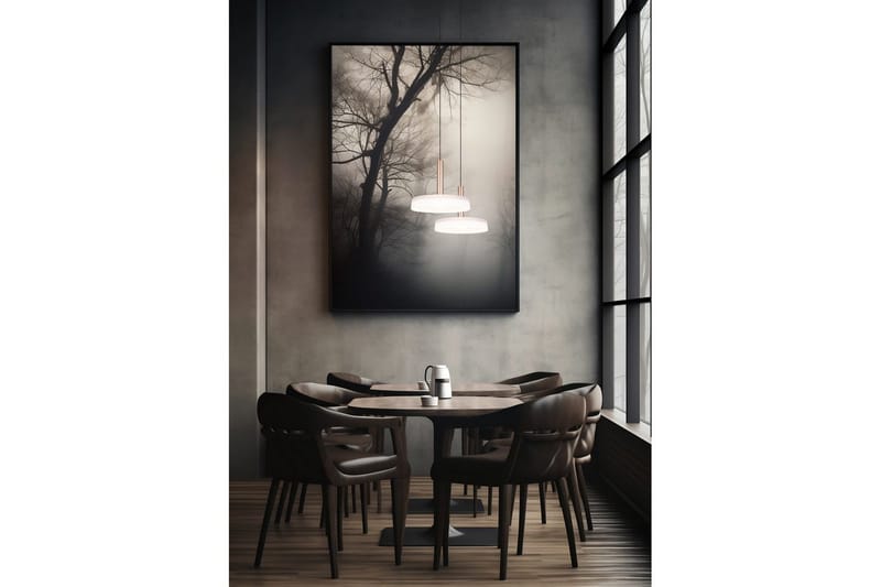 Pendel TRIO Celeste 1-del, Mattsvart/vit/kaffebrun - 1-del, Mattsvart/vit/kaffebrun - Belysning - Inomhusbelysning & lampor - Fönsterlampor & fönsterbelysning - Fönsterlampa hängande