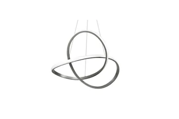 Pendel TRIO Course Borstad stål - Borstad stål - Belysning - Inomhusbelysning & lampor - Fönsterlampor & fönsterbelysning - Fönsterlampa hängande