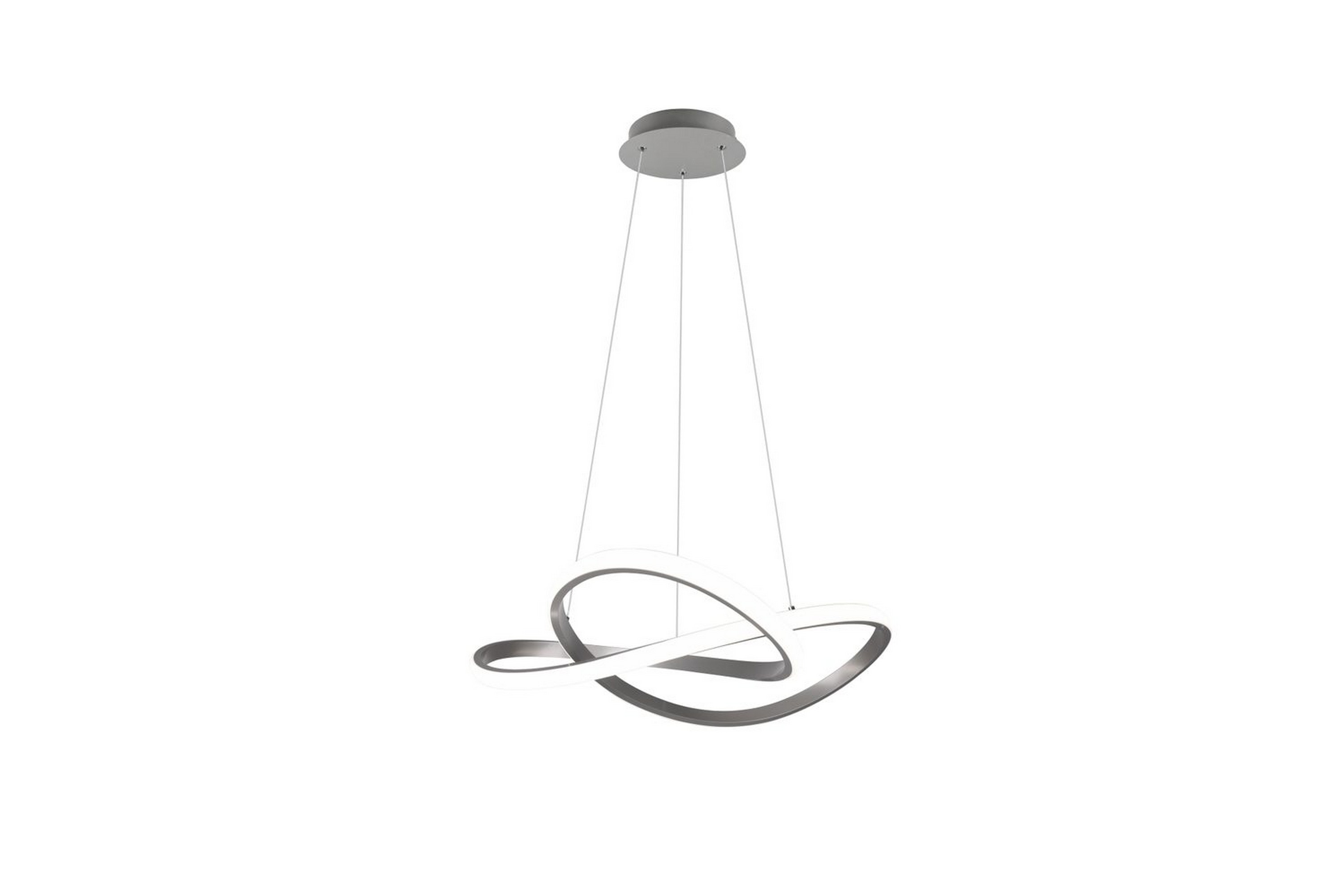 Pendel TRIO Course Borstad stål - Borstad stål