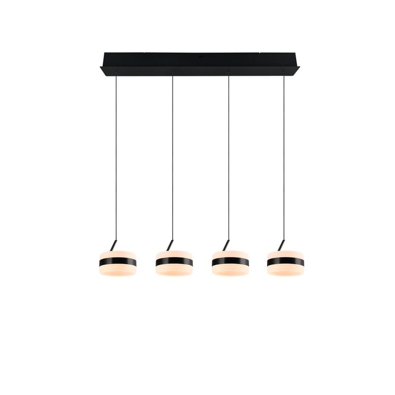 Pendel TRIO Dios - 4 lampor, Mattsvart - Belysning - Inomhusbelysning & lampor - Fönsterlampor & fönsterbelysning - Fönsterlampa hängande