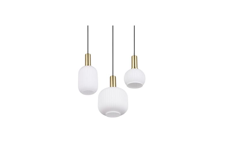 Pendel TRIO Diva 3-del, Mattmässing/vit - 3-del, Mattmässing/vit - Belysning - Inomhusbelysning & lampor - Fönsterlampor & fönsterbelysning - Fönsterlampa hängande