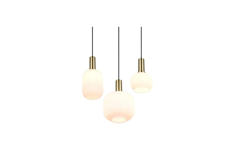 Pendel TRIO Diva 3-del, Mattmässing/vit - 3-del, Mattmässing/vit - Belysning - Inomhusbelysning & lampor - Fönsterlampor & fönsterbelysning - Fönsterlampa hängande
