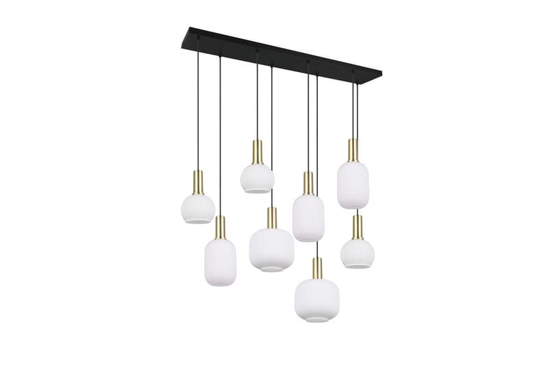 Pendel TRIO Diva 8-del, Mattmässing/vit - 8-del, Mattmässing/vit - Belysning - Inomhusbelysning & lampor - Fönsterlampor & fönsterbelysning - Fönsterlampa hängande