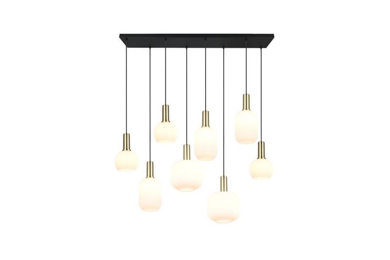 Pendel TRIO Diva 8-del, Mattmässing/vit - 8-del, Mattmässing/vit - Belysning - Inomhusbelysning & lampor - Fönsterlampor & fönsterbelysning - Fönsterlampa hängande