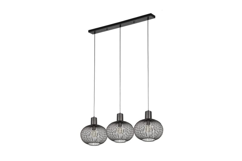 Pendel TRIO Gila 3-del, Mattsvart - 3-del, Mattsvart - Belysning - Inomhusbelysning & lampor - Fönsterlampor & fönsterbelysning - Fönsterlampa hängande