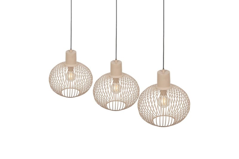 Pendel TRIO Gila 3-del, Sand - 3-del, Sand - Belysning - Inomhusbelysning & lampor - Fönsterlampor & fönsterbelysning - Fönsterlampa hängande
