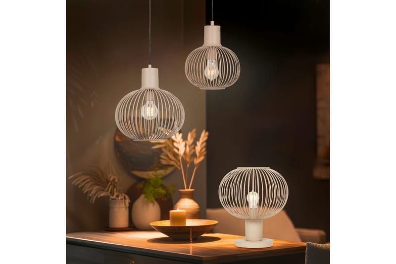 Pendel TRIO Gila 33 cm, Sand - 33 cm, Sand - Belysning - Inomhusbelysning & lampor - Fönsterlampor & fönsterbelysning - Fönsterlampa hängande