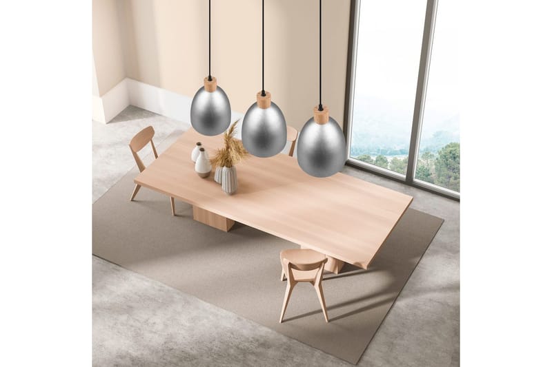 Pendel TRIO Jagger Antikstål - Antikstål - Belysning - Inomhusbelysning & lampor - Fönsterlampor & fönsterbelysning - Fönsterlampa hängande