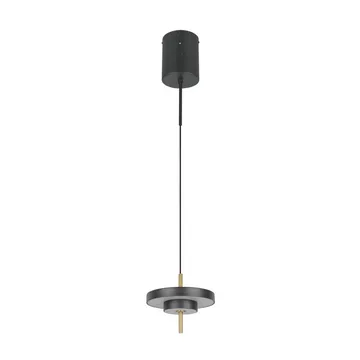 Pendel TRIO Keaton - 1 lampa 20 cm, Mattsvart/Mässing - Belysning - Inomhusbelysning & lampor - Fönsterlampor & fönsterbelysning - Fönsterlampa hängande