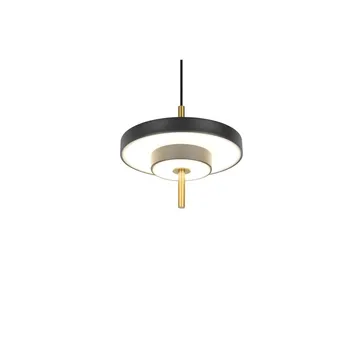 Pendel TRIO Keaton - 1 lampa 20 cm, Mattsvart/Mässing - Belysning - Inomhusbelysning & lampor - Fönsterlampor & fönsterbelysning - Fönsterlampa hängande