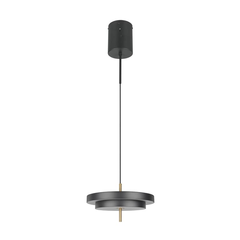 Pendel TRIO Keaton - 1 lampa 40 cm, Mattsvart/Mässing - Belysning - Inomhusbelysning & lampor - Fönsterlampor & fönsterbelysning - Fönsterlampa hängande