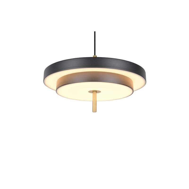 Pendel TRIO Keaton - 1 lampa 40 cm, Mattsvart/Mässing - Belysning - Inomhusbelysning & lampor - Fönsterlampor & fönsterbelysning - Fönsterlampa hängande