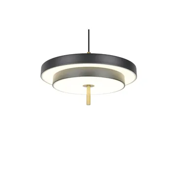 Pendel TRIO Keaton - 1 lampa 40 cm/Mattsvart/Mässing - Belysning - Inomhusbelysning & lampor - Fönsterlampor & fönsterbelysning - Fönsterlampa hängande