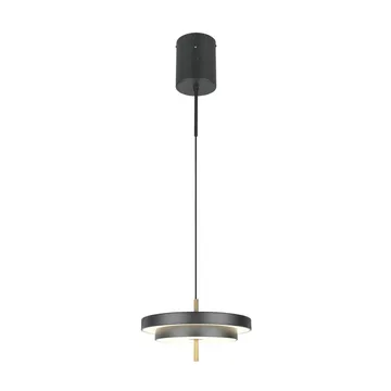 Pendel TRIO Keaton - 1 lampa 40 cm/Mattsvart/Mässing - Belysning - Inomhusbelysning & lampor - Fönsterlampor & fönsterbelysning - Fönsterlampa hängande