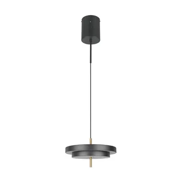 Pendel TRIO Keaton - 1 lampa 40 cm/Mattsvart/Mässing - Belysning - Inomhusbelysning & lampor - Fönsterlampor & fönsterbelysning - Fönsterlampa hängande