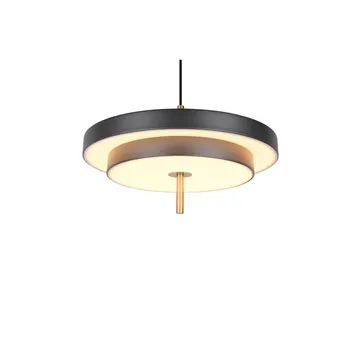 Pendel TRIO Keaton - 1 lampa 40 cm/Mattsvart/Mässing - Belysning - Inomhusbelysning & lampor - Fönsterlampor & fönsterbelysning - Fönsterlampa hängande