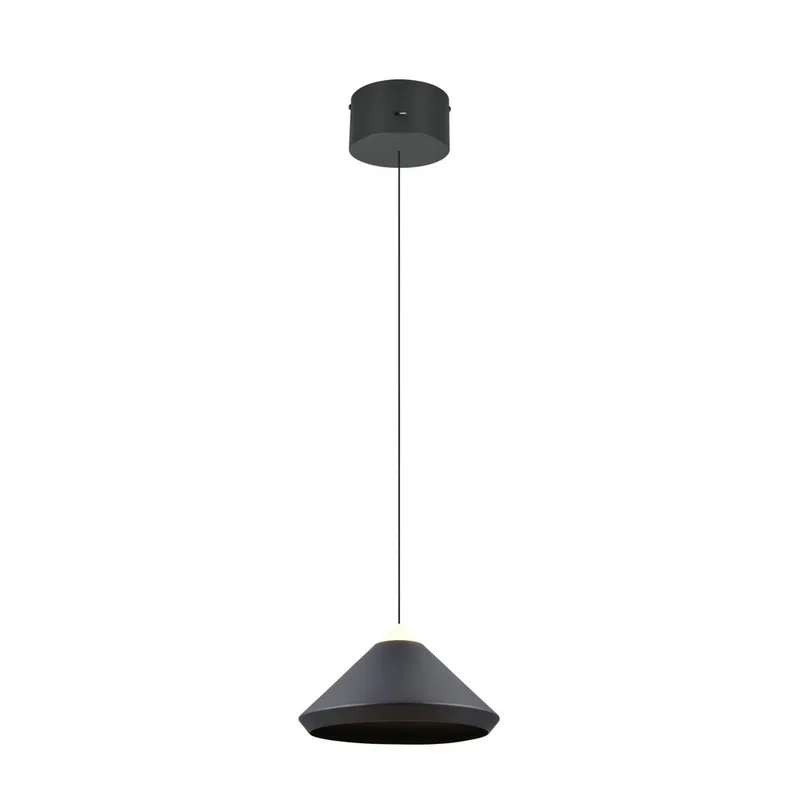 Pendel TRIO Laguna, 1 lampa, Mattsvart