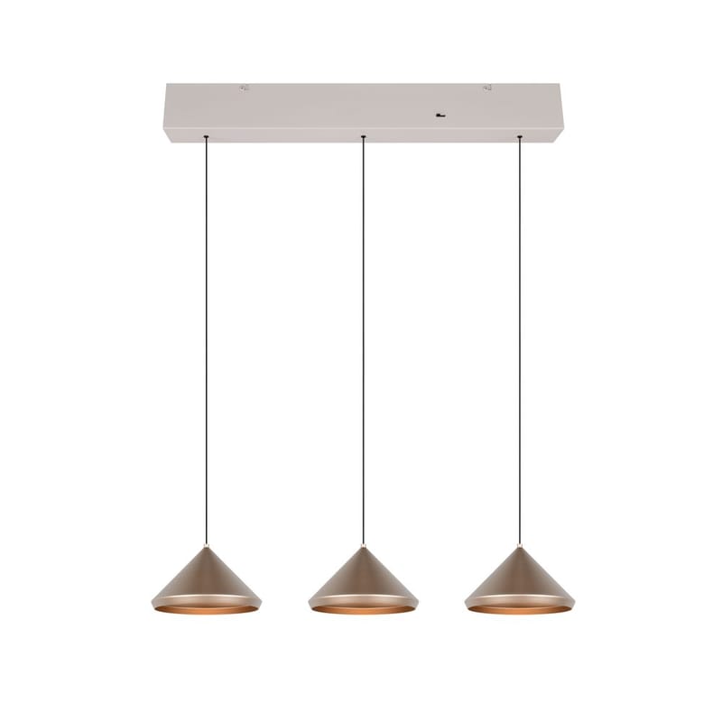 Pendel TRIO Laguna - 3 lampor, Coffee - Belysning - Inomhusbelysning & lampor - Fönsterlampor & fönsterbelysning - Fönsterlampa hängande