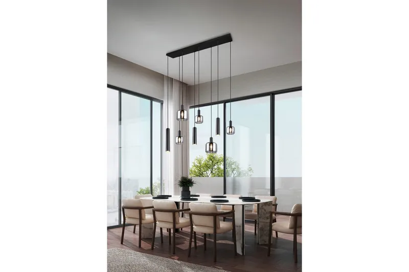 Pendel TRIO Mataro 8-del - 8-del - Belysning - Inomhusbelysning & lampor - Fönsterlampor & fönsterbelysning - Fönsterlampa hängande