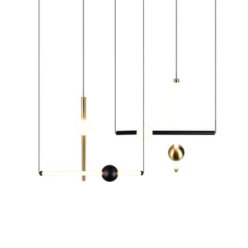 Pendel TRIO Melita - 110 cm/Mattsvart - Belysning - Inomhusbelysning & lampor - Fönsterlampor & fönsterbelysning - Fönsterlampa hängande