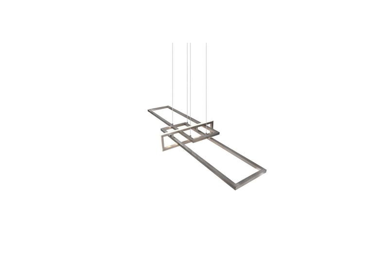 Pendel TRIO Salinas Borstad stål - Borstad stål - Belysning - Inomhusbelysning & lampor - Fönsterlampor & fönsterbelysning - Fönsterlampa hängande