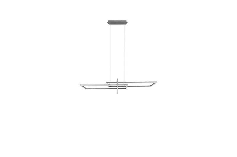 Pendel TRIO Salinas Borstad stål - Borstad stål - Belysning - Inomhusbelysning & lampor - Fönsterlampor & fönsterbelysning - Fönsterlampa hängande